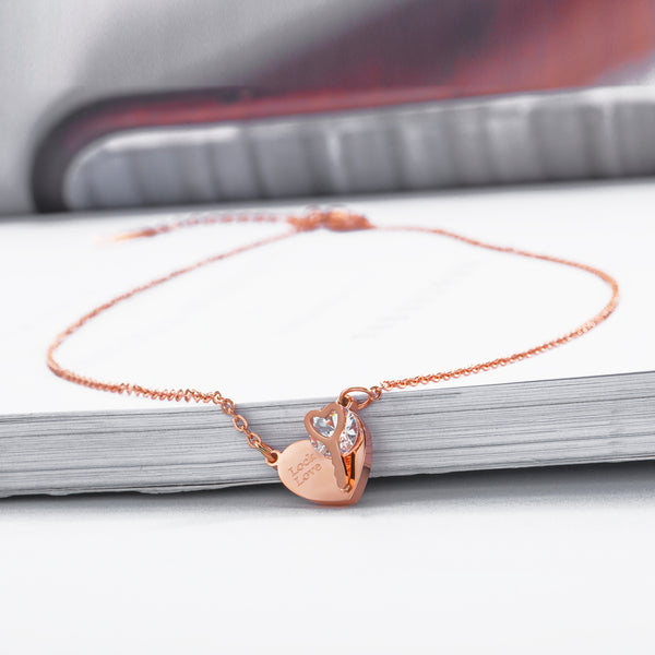 Women's Fashion Lock Love Pendant Necklace-Womens Pendant Necklace-SunnyHouse Jewelry