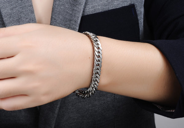 Men's Fashion Link Bracelet-Mens Bracelet-SunnyHouse Jewelry