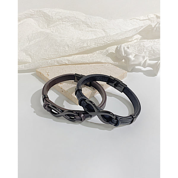 Men's Fashion Simple Leather Bracelet-Mens Bracelet-SunnyHouse Jewelry