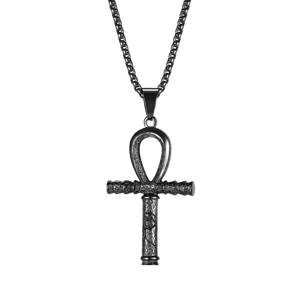 Men's Fashion Hip Hop Cross Pendant Necklace-Mens Pendant Necklace-SunnyHouse Jewelry
