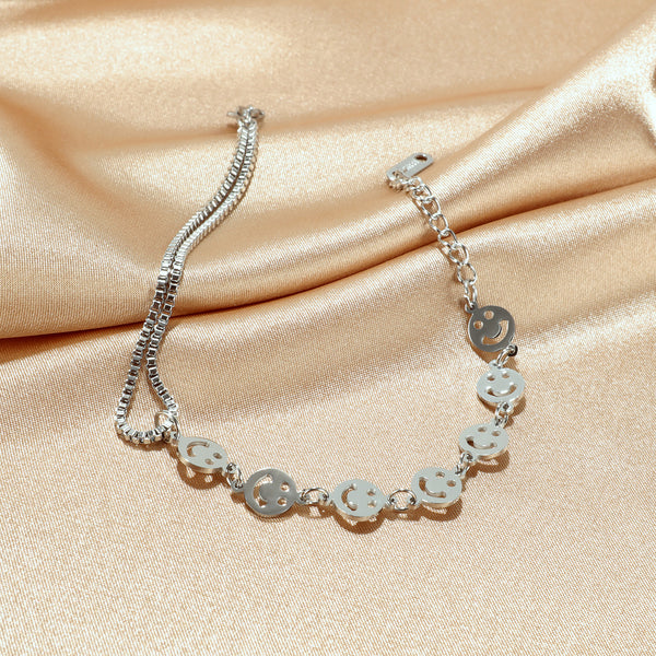 Women's Fashion Smiling Bracelet-Womens Bracelet-SunnyHouse Jewelry