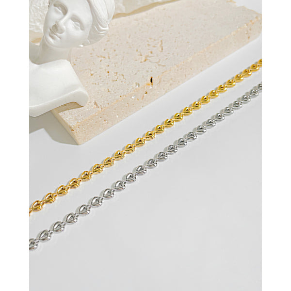 Women's Fashion Heart Chain Pendant Necklace-Womens Pendant Necklace-SunnyHouse Jewelry