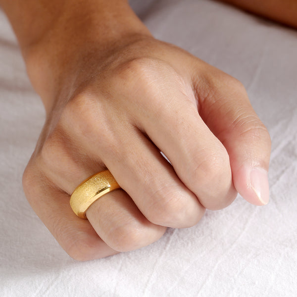 Men's Fashion Gold Ring-Mens Ring-SunnyHouse Jewelry