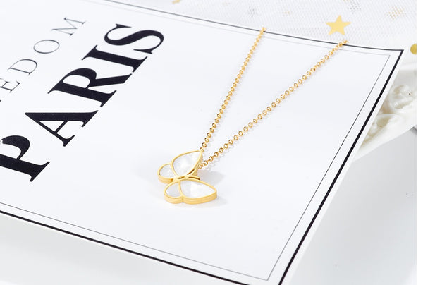 Women's Fashion Butterfly Pendant Necklace-Womens Pendant Necklace-SunnyHouse Jewelry