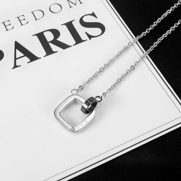 His & Hers Matching Set Strong Love Couple Necklace Couple Jewelry Set-Couple Necklace-SunnyHouse Jewelry