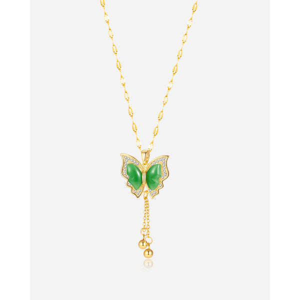 Women's Fashion Cute Butterfly Pendant Necklace-Womens Pendant Necklace-SunnyHouse Jewelry
