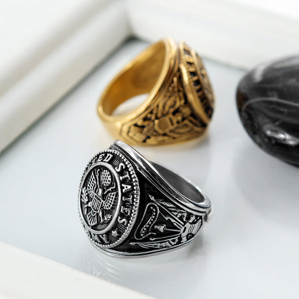 Men's Fashion Eagle Ring-Mens Ring-SunnyHouse Jewelry