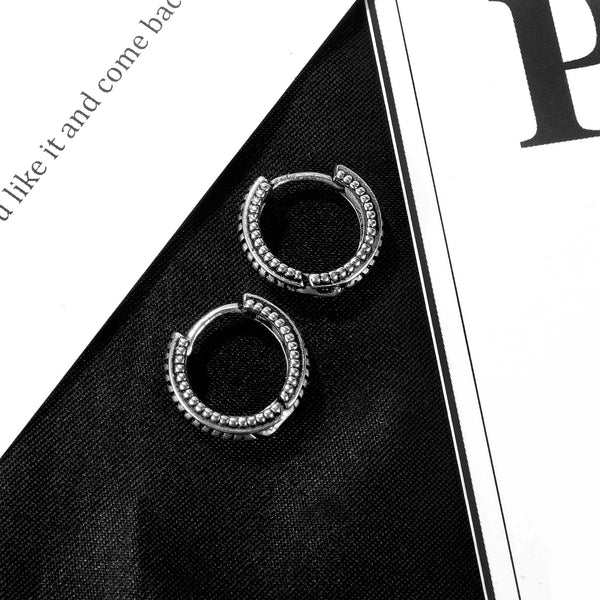 Women's Fashion Hoop Earrings-Womens Earrings-SunnyHouse Jewelry