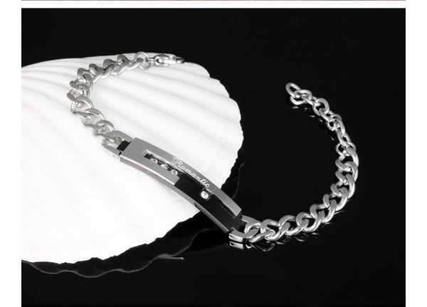His & Hers Matching Set Romantic Couple Bracelets, Valentine, Anniversary, Wedding, Promise, Engagement Gift-Couple Bracelets-SunnyHouse Jewelry