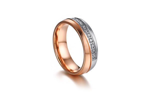 His & Hers Matching Set Fashion Style Couple Rings, Wedding Band Set, Valentine, Anniversary, Wedding, Promise, Engagement Ring-Couple Rings-SunnyHouse Jewelry