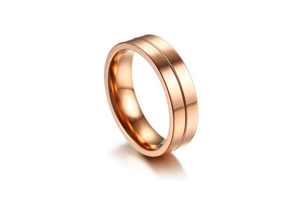 His & Hers Matching Set Simple Love Style Couple Rings, Wedding Band Set, Valentine, Anniversary, Wedding, Promise, Engagement Ring-Couple Rings-SunnyHouse Jewelry