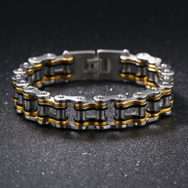 Men's Fashion Harley Bike Bracelet-Mens Bracelet-SunnyHouse Jewelry
