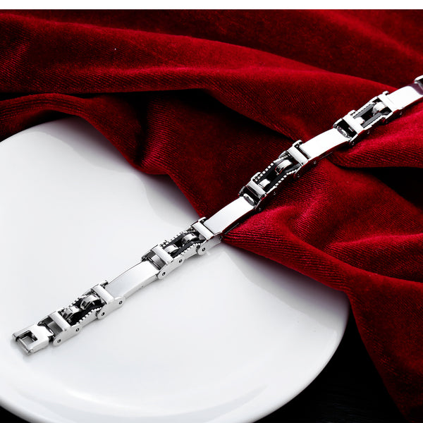 Men's Fashion Chain Wheel Bracelet-Mens Bracelet-SunnyHouse Jewelry