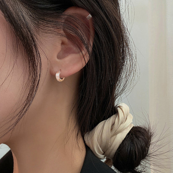 Women's Fashion Blinking Hoop Earrings-Womens Earrings-SunnyHouse Jewelry