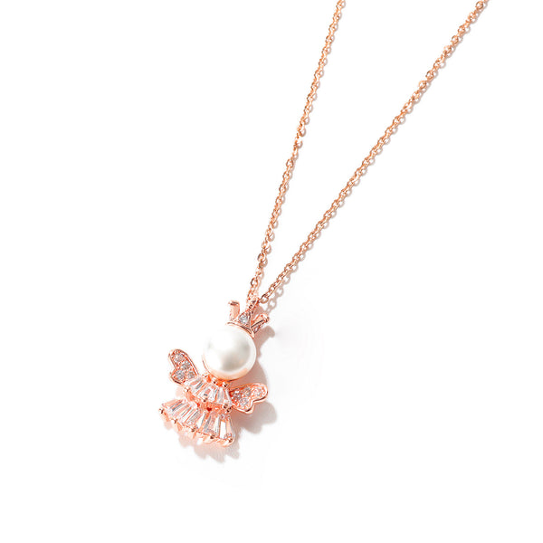 Women's Fashion Pearl Queen Pendant Necklace-Womens Pendant Necklace-SunnyHouse Jewelry