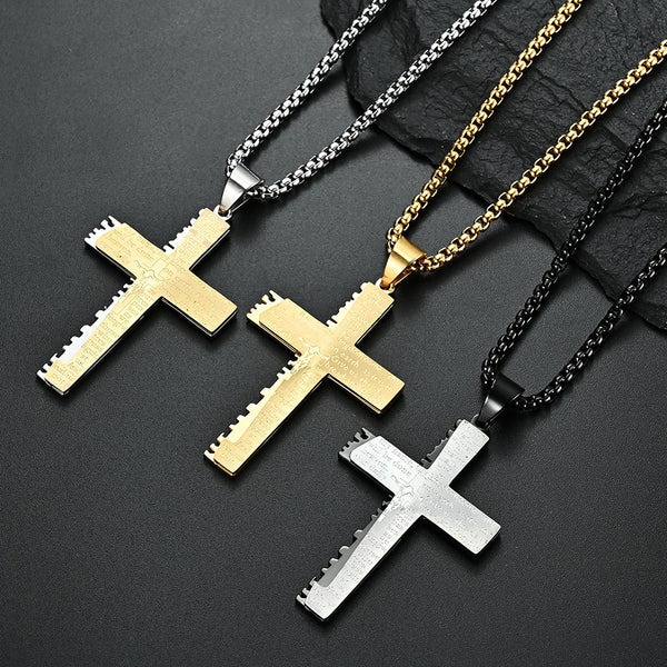 Men's Fashion Special Cross Pendant Necklace-Mens Pendant Necklace-SunnyHouse Jewelry