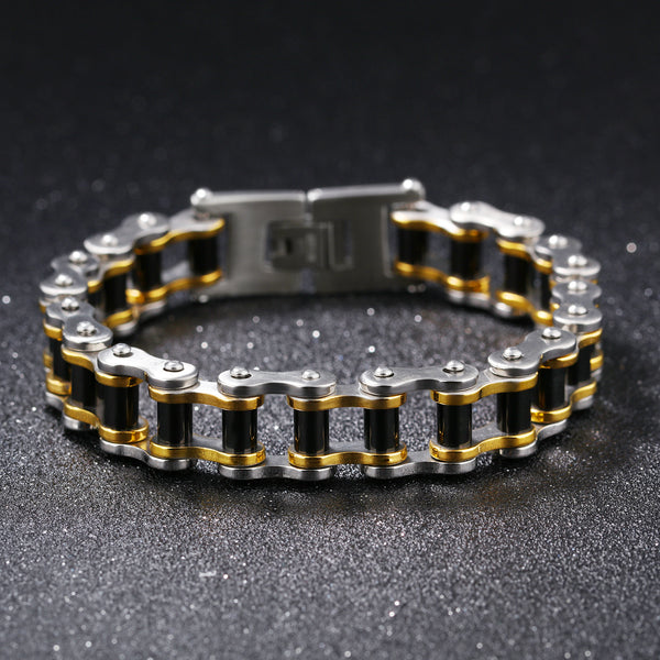 Men's Fashion Harley Bike Bracelet-Mens Bracelet-SunnyHouse Jewelry