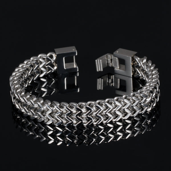 Men's Fashion Link Bracelet-Mens Bracelet-SunnyHouse Jewelry