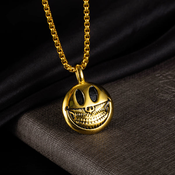 Men's Fashion Laugh Hip Hop Pendant Necklace-Mens Pendant Necklace-SunnyHouse Jewelry