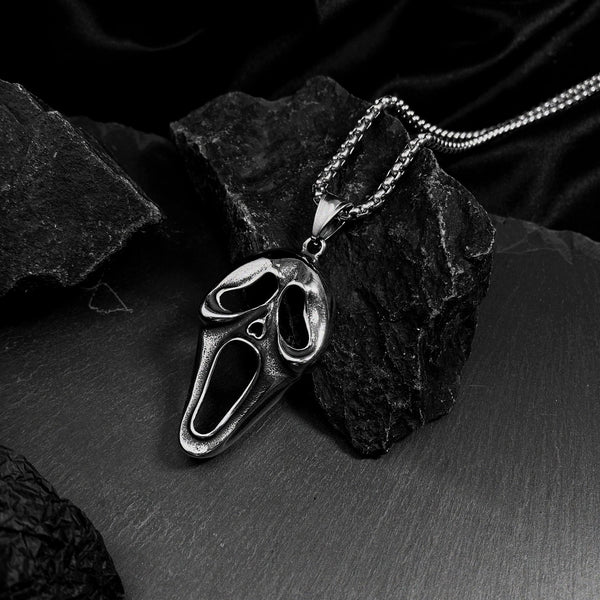 Men's Fashion Picasso Face Pendant Necklace-Mens Pendant Necklace-SunnyHouse Jewelry