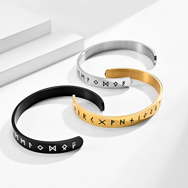 Men's Fashion Viking Bangle Bracelet-Mens Bracelet-SunnyHouse Jewelry