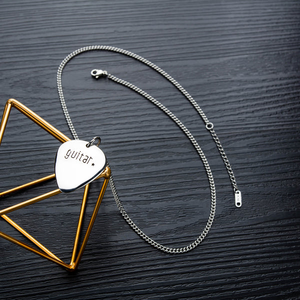 Men's Fashion Guitar Pendant Necklace-Mens Pendant Necklace-SunnyHouse Jewelry