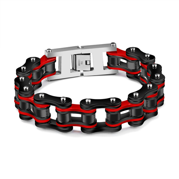 Men's Fashion Big Harley Bike Bracelet-Mens Bracelet-SunnyHouse Jewelry
