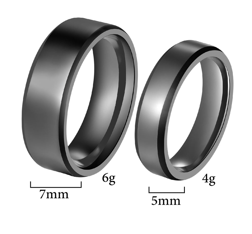 Stainless Steel Spin Chain Titanium Rings For Couples In Silver, Black,  Gold, And Blue Perfect For Weddings, Parties, Gifts, Or Jewelry Wholesale  Drop D Dhjfb From Queen66, $20.49 | DHgate.Com