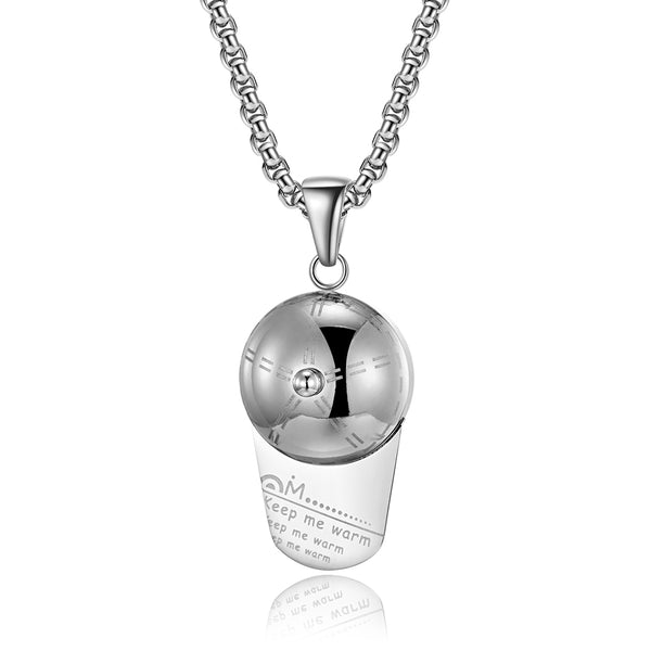 Men's Fashion Keep Me Warm Cap Pendant Necklace-Mens Pendant Necklace-SunnyHouse Jewelry