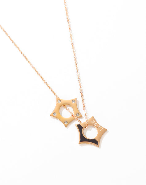 Women's Fashion Star Pendant Necklace-Womens Pendant Necklace-SunnyHouse Jewelry