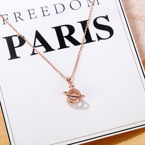 Women's Fashion Space Cross Pendant Necklace-Womens Pendant Necklace-SunnyHouse Jewelry