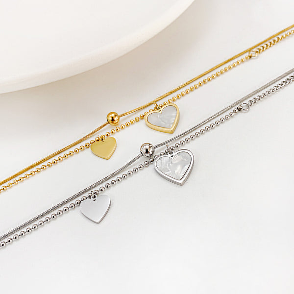Women's Fashion Warm Heart Pendant Necklace-Womens Pendant Necklace-SunnyHouse Jewelry