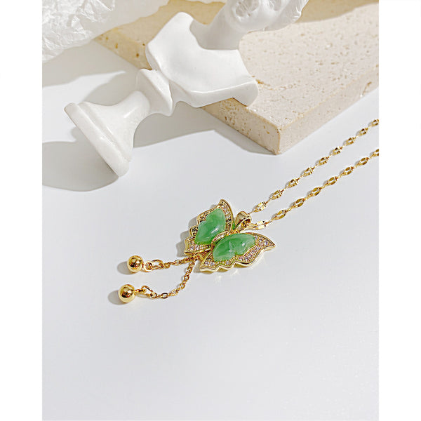 Women's Fashion Cute Butterfly Pendant Necklace-Womens Pendant Necklace-SunnyHouse Jewelry