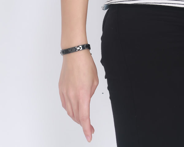 Women's Fashion Black Bracelet-Womens Bracelet-SunnyHouse Jewelry