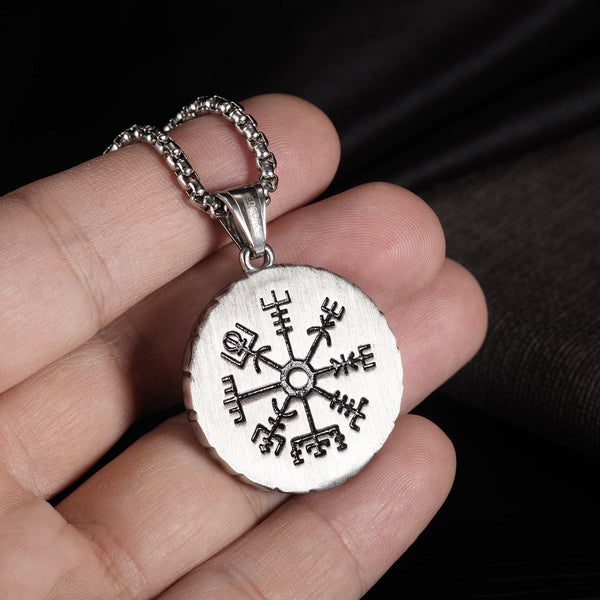 Men's Fashion Viking Pirate Triangle Hip Hop Pendant Necklace-Mens Pendant Necklace-SunnyHouse Jewelry