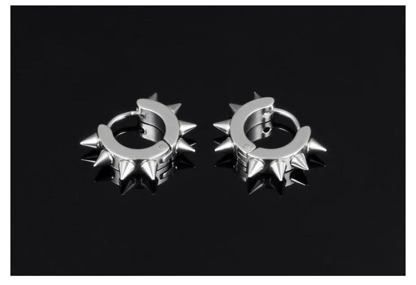 Women's Fashion Hip Hop Hoop Earrings-Womens Earrings-SunnyHouse Jewelry