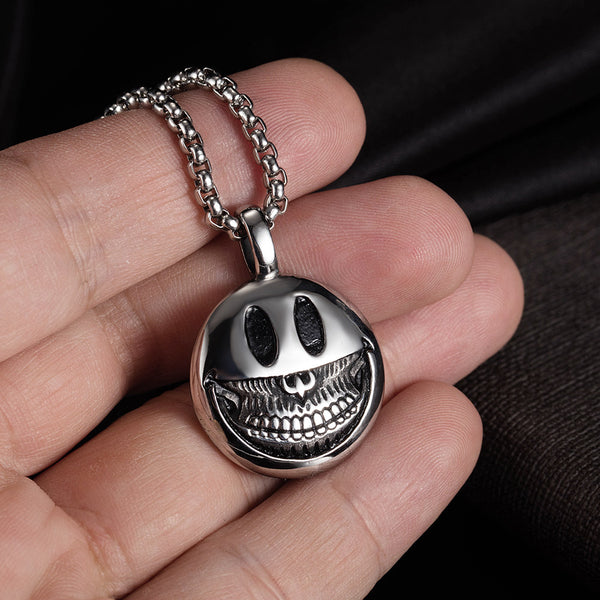 Men's Fashion Laugh Hip Hop Pendant Necklace-Mens Pendant Necklace-SunnyHouse Jewelry