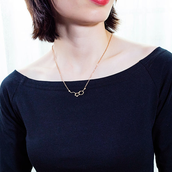 Women's Fashion Dopamine Love Formula Pendant Necklace-Womens Pendant Necklace-SunnyHouse Jewelry