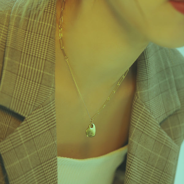 Women's Fashion Love Heart Pendant Necklace-Womens Pendant Necklace-SunnyHouse Jewelry