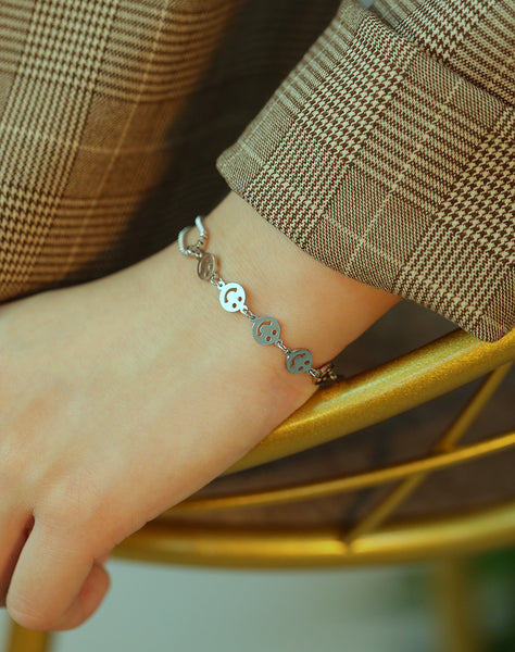 Women's Fashion Smiling Bracelet-Womens Bracelet-SunnyHouse Jewelry