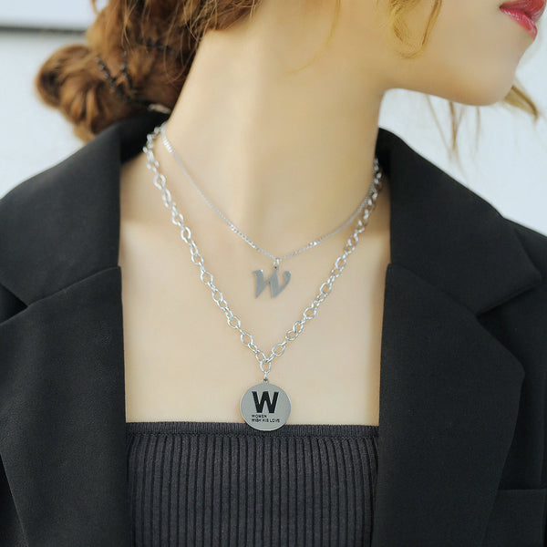 Women's Fashion Women Wish His Love Pendant Necklace-Womens Pendant Necklace-SunnyHouse Jewelry