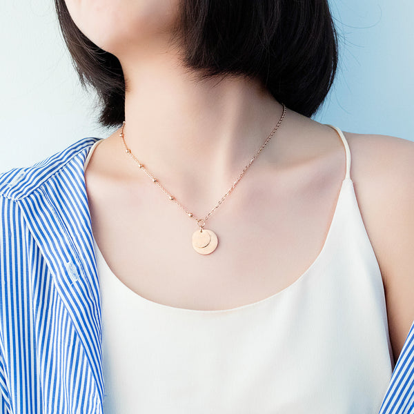 Women's Fashion Love You Forever Pendant Necklace-Womens Pendant Necklace-SunnyHouse Jewelry