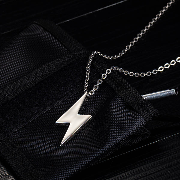 Men's Fashion Flash Pendant Necklace-Mens Pendant Necklace-SunnyHouse Jewelry