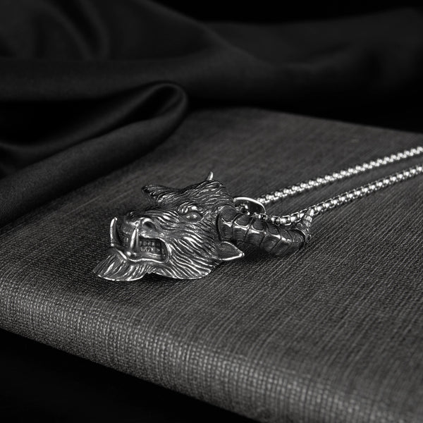 Men's Fashion Goat Hip Hop Pendant Necklace-Mens Pendant Necklace-SunnyHouse Jewelry