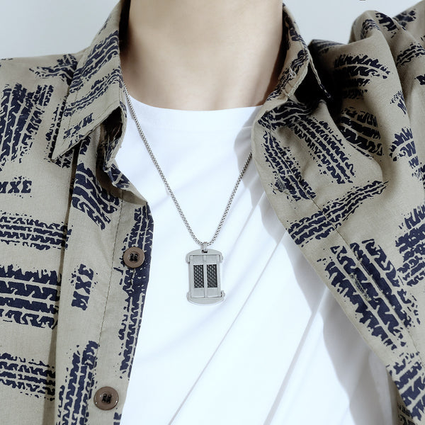 Men's Fashion Magic Tag Pendant Necklace-Mens Pendant Necklace-SunnyHouse Jewelry