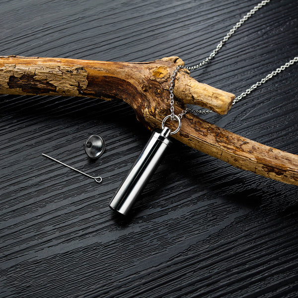 Men's Fashion Angel Perfume Bottle Pendant Necklace-Mens Pendant Necklace-SunnyHouse Jewelry