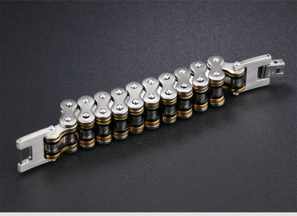 Men's Fashion Harley Bike Bracelet-Mens Bracelet-SunnyHouse Jewelry