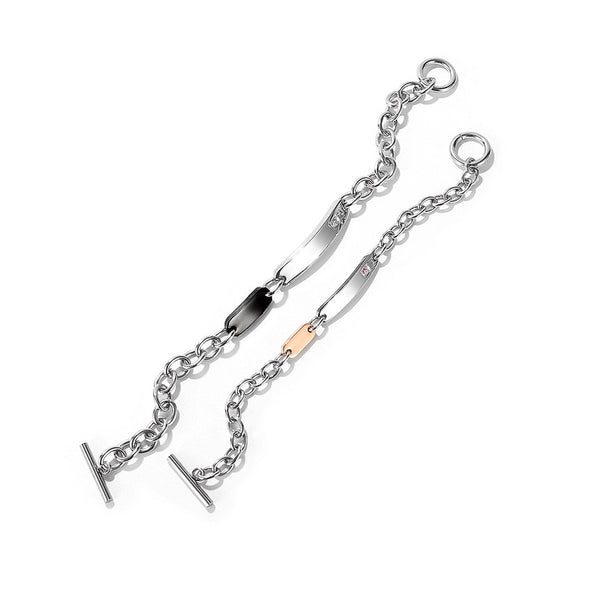 His & Hers Matching Set Customized Couple Bracelets-Couple Bracelets-SunnyHouse Jewelry