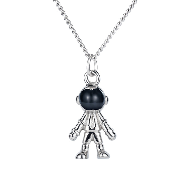 His & Hers Matching Set Couple Astronaute Couple Necklace Couple Jewelry Set-Couple Necklace-SunnyHouse Jewelry