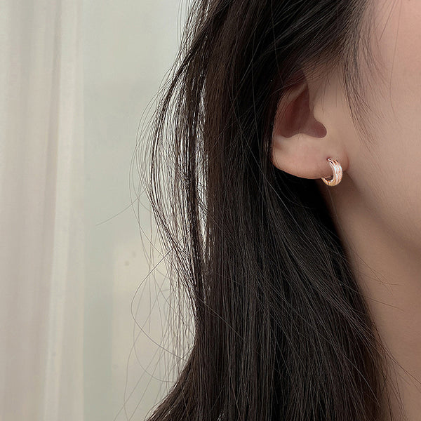 Women's Fashion Blinking Hoop Earrings-Womens Earrings-SunnyHouse Jewelry